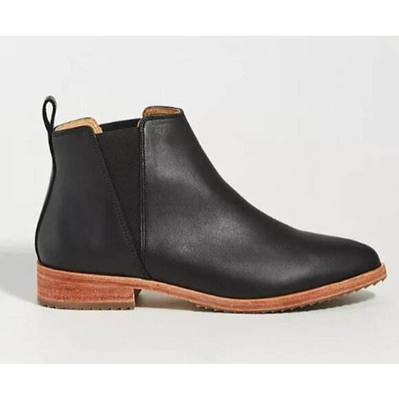 Anthropologie Shoes - Anthropologie Nisolo Everyday Black Chelsea Boots Leather Size 8 NEW